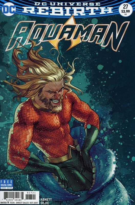Cover of Aquaman (Vol 6) #27. One of 250,000 Vintage American Comics on sale from Krypton!