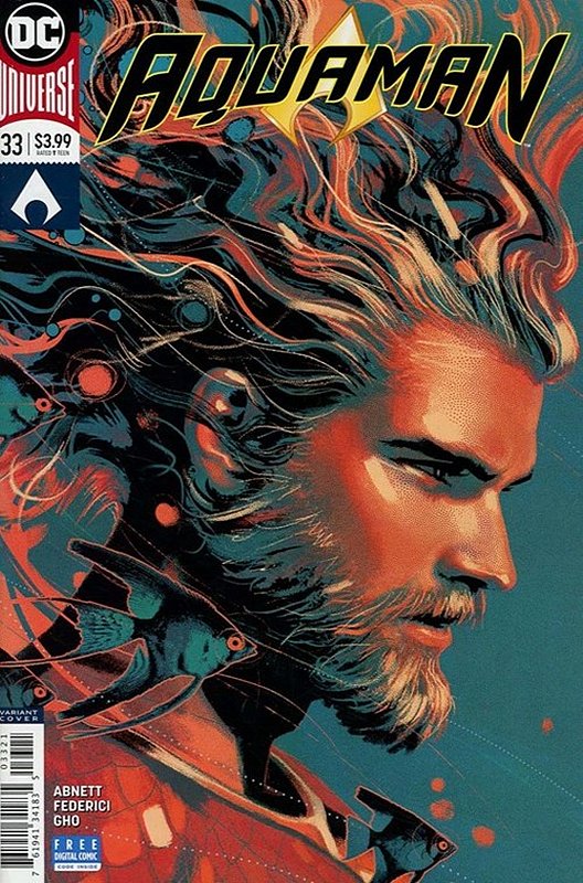 Cover of Aquaman (Vol 6) #33. One of 250,000 Vintage American Comics on sale from Krypton!