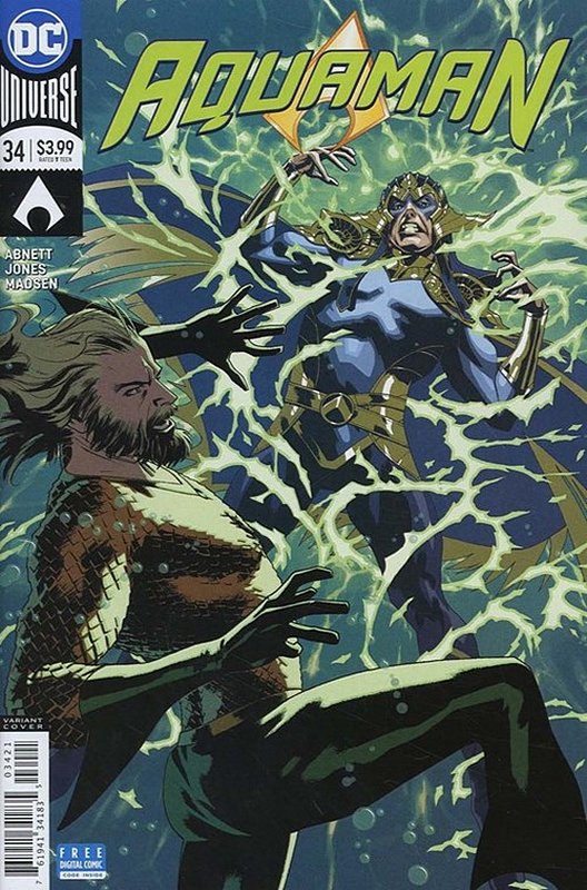 Cover of Aquaman (Vol 6) #34. One of 250,000 Vintage American Comics on sale from Krypton!