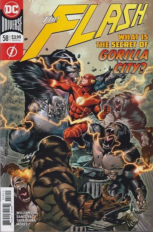 Cover of Flash (Vol 7) #58. One of 250,000 Vintage American Comics on sale from Krypton!