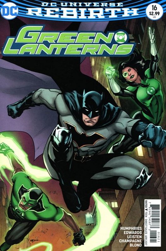 Cover of Green Lanterns (Vol 1) #16. One of 250,000 Vintage American Comics on sale from Krypton!