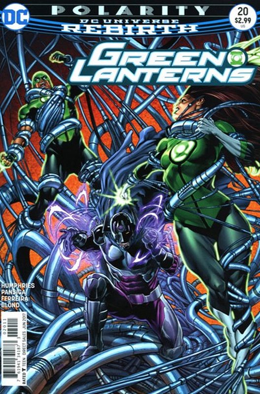 Cover of Green Lanterns (Vol 1) #20. One of 250,000 Vintage American Comics on sale from Krypton!