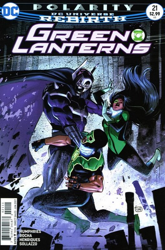 Cover of Green Lanterns (Vol 1) #21. One of 250,000 Vintage American Comics on sale from Krypton!