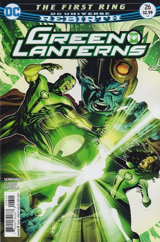 Cover of Green Lanterns (Vol 1) #26. One of 250,000 Vintage American Comics on sale from Krypton!