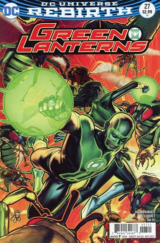 Cover of Green Lanterns (Vol 1) #27. One of 250,000 Vintage American Comics on sale from Krypton!