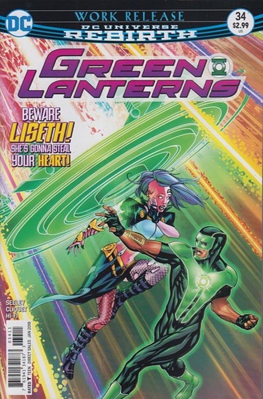 Cover of Green Lanterns (Vol 1) #34. One of 250,000 Vintage American Comics on sale from Krypton!