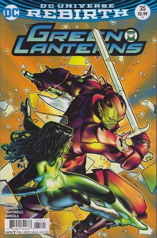 Cover of Green Lanterns (Vol 1) #35. One of 250,000 Vintage American Comics on sale from Krypton!