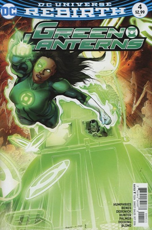 Cover of Green Lanterns (Vol 1) #4. One of 250,000 Vintage American Comics on sale from Krypton!