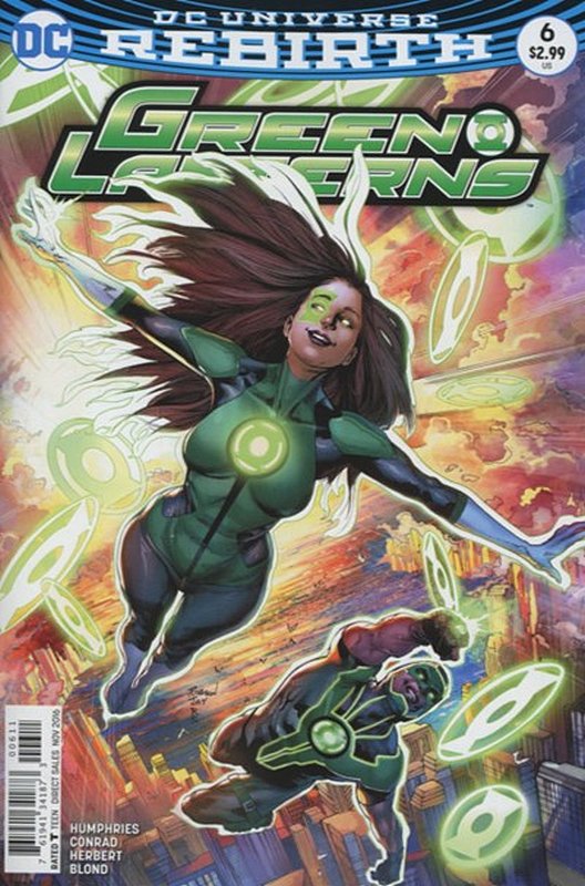 Cover of Green Lanterns (Vol 1) #6. One of 250,000 Vintage American Comics on sale from Krypton!