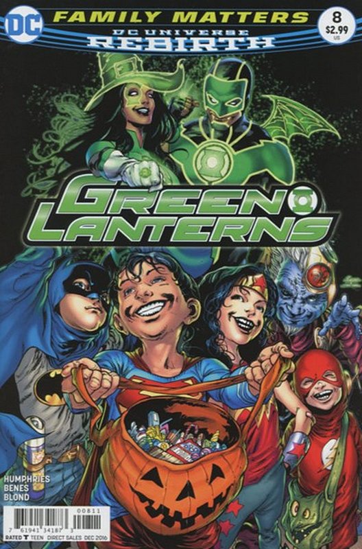 Cover of Green Lanterns (Vol 1) #8. One of 250,000 Vintage American Comics on sale from Krypton!