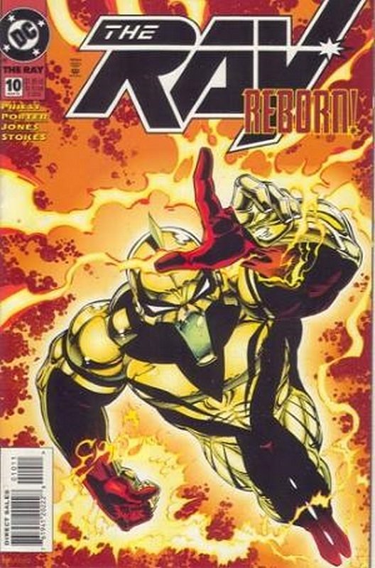 Cover of Ray (Vol 1) #10. One of 250,000 Vintage American Comics on sale from Krypton!