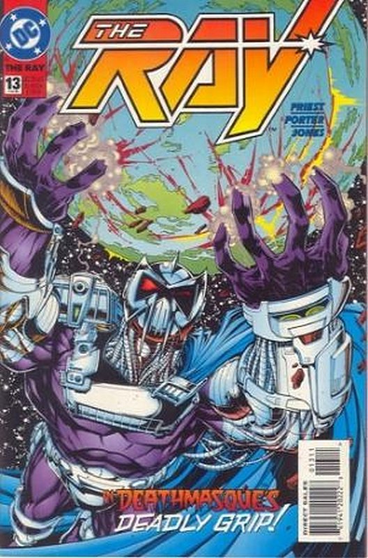 Cover of Ray (Vol 1) #13. One of 250,000 Vintage American Comics on sale from Krypton!