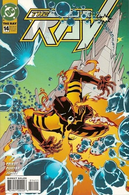 Cover of Ray (Vol 1) #14. One of 250,000 Vintage American Comics on sale from Krypton!