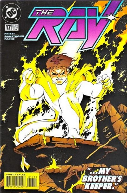 Cover of Ray (Vol 1) #17. One of 250,000 Vintage American Comics on sale from Krypton!
