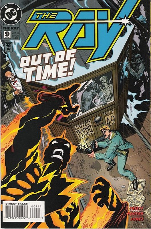 Cover of Ray (Vol 1) #9. One of 250,000 Vintage American Comics on sale from Krypton!