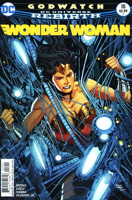 Cover of Wonder Woman (Vol 5) #18. One of 250,000 Vintage American Comics on sale from Krypton!