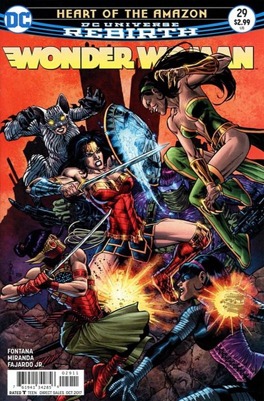Cover of Wonder Woman (Vol 5) #29. One of 250,000 Vintage American Comics on sale from Krypton!