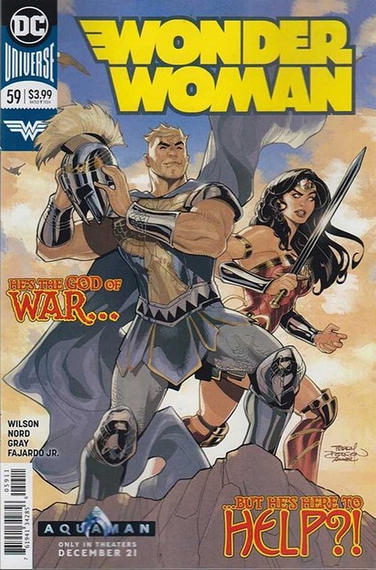 Cover of Wonder Woman (Vol 5) #59. One of 250,000 Vintage American Comics on sale from Krypton!
