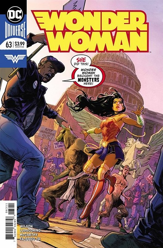 Cover of Wonder Woman (Vol 5) #63. One of 250,000 Vintage American Comics on sale from Krypton!