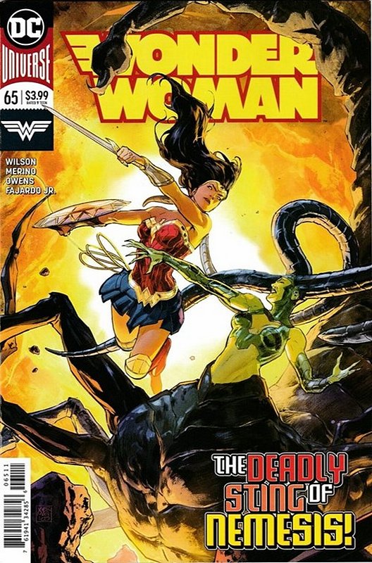 Cover of Wonder Woman (Vol 5) #65. One of 250,000 Vintage American Comics on sale from Krypton!