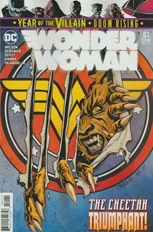 Cover of Wonder Woman (Vol 5) #81. One of 250,000 Vintage American Comics on sale from Krypton!
