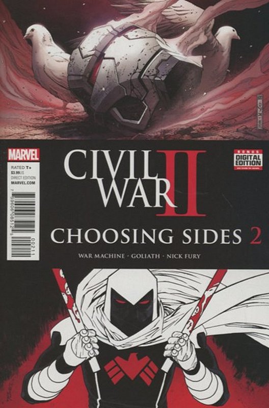 Cover of Civil War II Choosing Sides (2016 Ltd) #2. One of 250,000 Vintage American Comics on sale from Krypton!