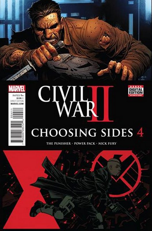 Cover of Civil War II Choosing Sides (2016 Ltd) #4. One of 250,000 Vintage American Comics on sale from Krypton!