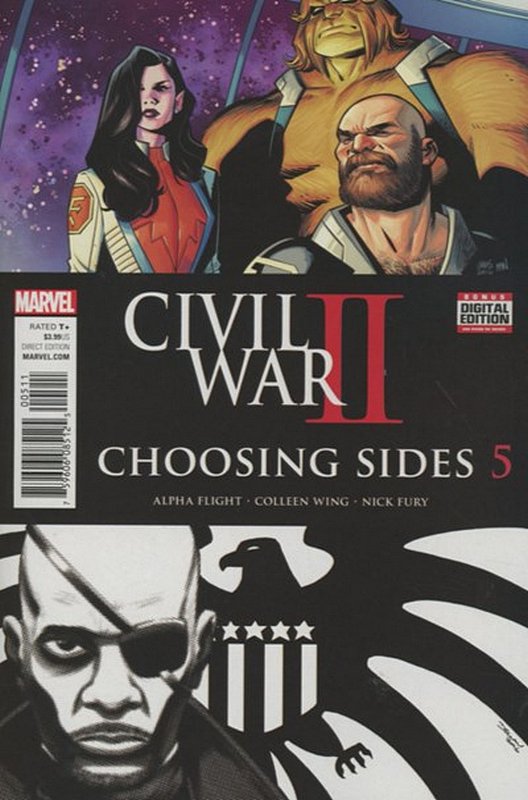 Cover of Civil War II Choosing Sides (2016 Ltd) #5. One of 250,000 Vintage American Comics on sale from Krypton!