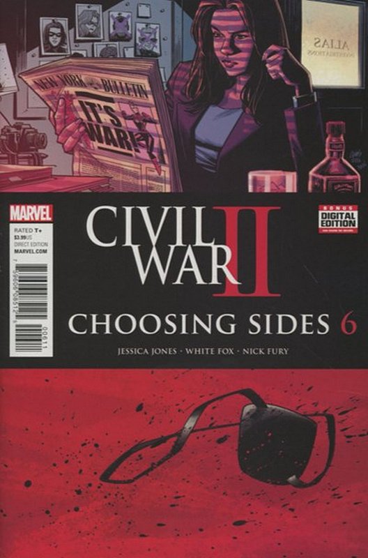 Cover of Civil War II Choosing Sides (2016 Ltd) #6. One of 250,000 Vintage American Comics on sale from Krypton!