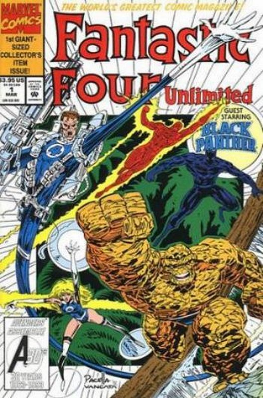 Cover of Fantastic Four Unlimited (Vol 1) #1. One of 250,000 Vintage American Comics on sale from Krypton!