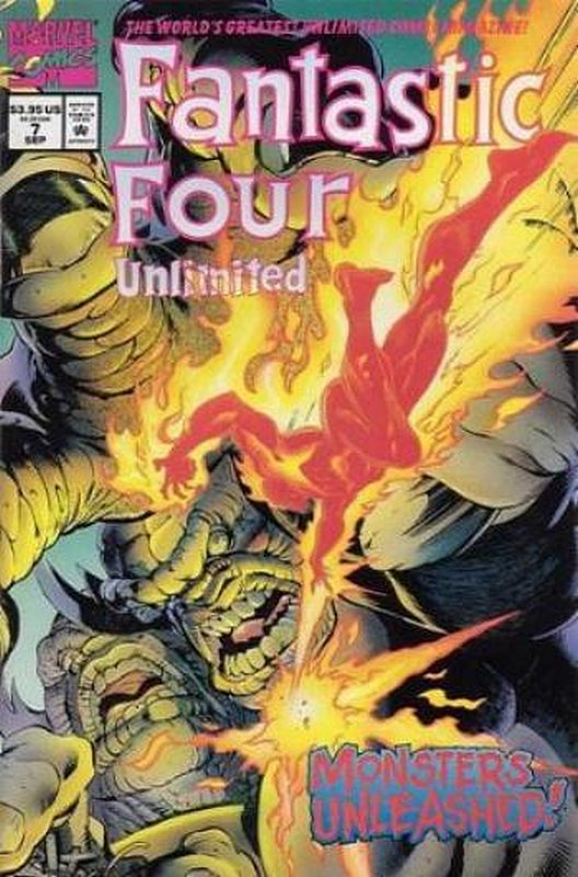 Cover of Fantastic Four Unlimited (Vol 1) #7. One of 250,000 Vintage American Comics on sale from Krypton!