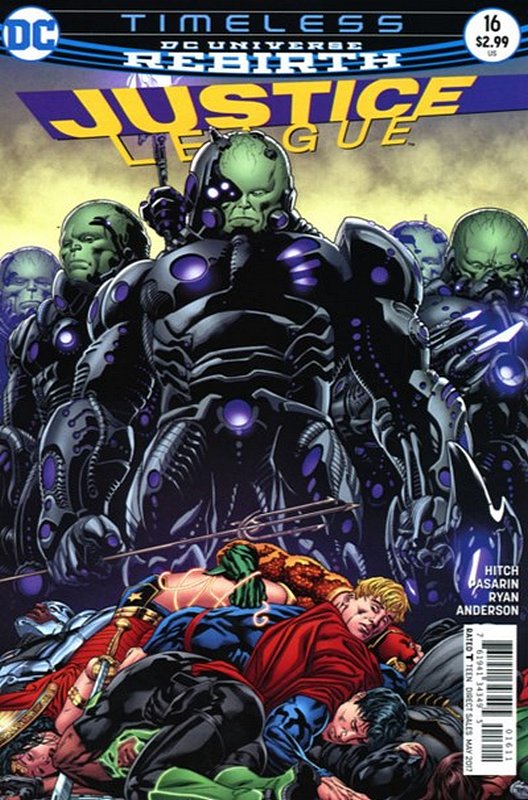 Cover of Justice League (Vol 3) #16. One of 250,000 Vintage American Comics on sale from Krypton!