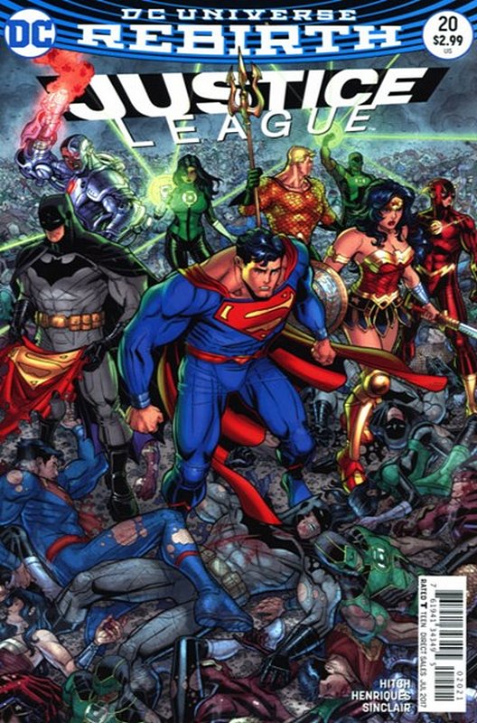 Cover of Justice League (Vol 3) #20. One of 250,000 Vintage American Comics on sale from Krypton!
