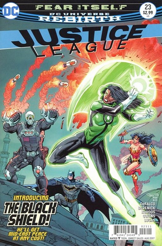 Cover of Justice League (Vol 3) #23. One of 250,000 Vintage American Comics on sale from Krypton!