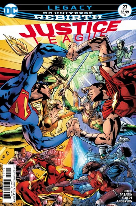 Cover of Justice League (Vol 3) #27. One of 250,000 Vintage American Comics on sale from Krypton!