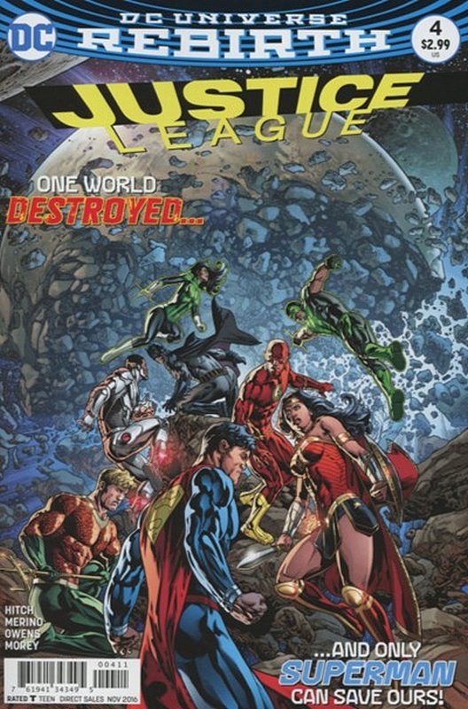 Cover of Justice League (Vol 3) #4. One of 250,000 Vintage American Comics on sale from Krypton!