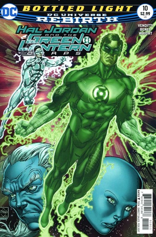 Cover of Hal Jordan & GL Corps (Vol 1) #10. One of 250,000 Vintage American Comics on sale from Krypton!