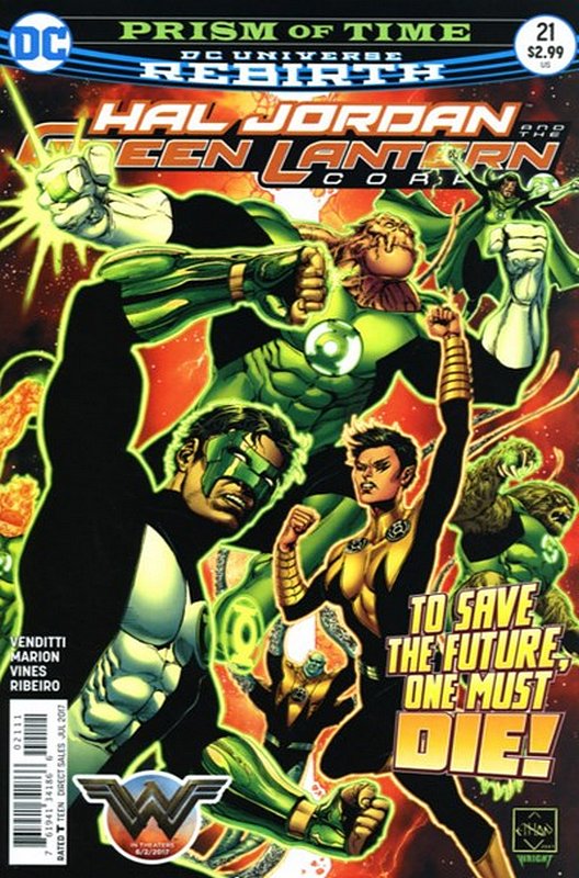 Cover of Hal Jordan & GL Corps (Vol 1) #21. One of 250,000 Vintage American Comics on sale from Krypton!