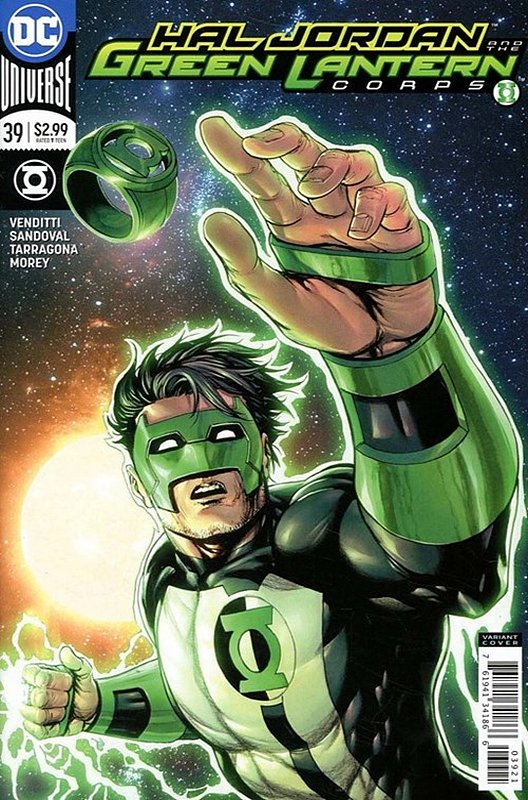 Cover of Hal Jordan & GL Corps (Vol 1) #39. One of 250,000 Vintage American Comics on sale from Krypton!