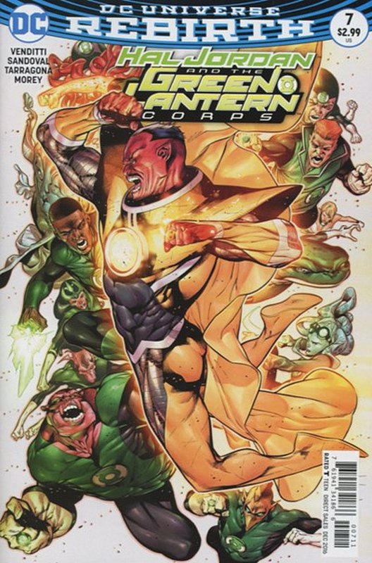 Cover of Hal Jordan & GL Corps (Vol 1) #7. One of 250,000 Vintage American Comics on sale from Krypton!