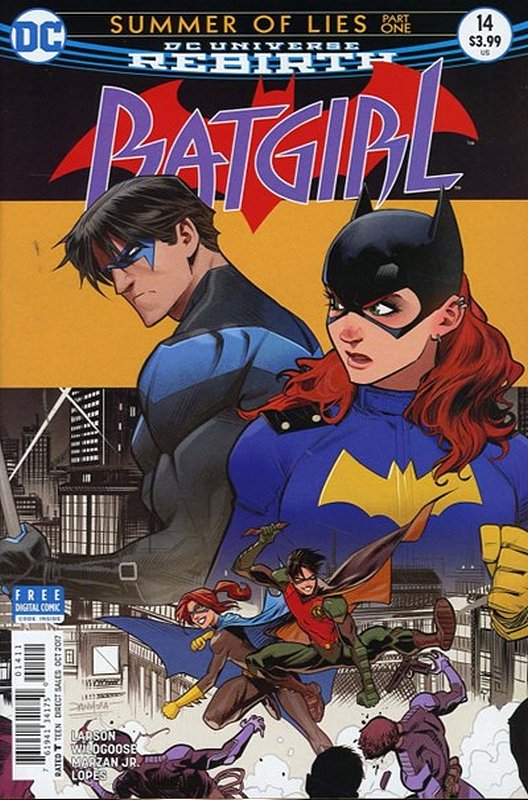 Cover of Batgirl (Vol 4) #14. One of 250,000 Vintage American Comics on sale from Krypton!