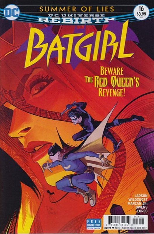 Cover of Batgirl (Vol 4) #16. One of 250,000 Vintage American Comics on sale from Krypton!
