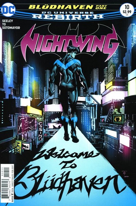 Cover of Nightwing (Vol 3) #10. One of 250,000 Vintage American Comics on sale from Krypton!