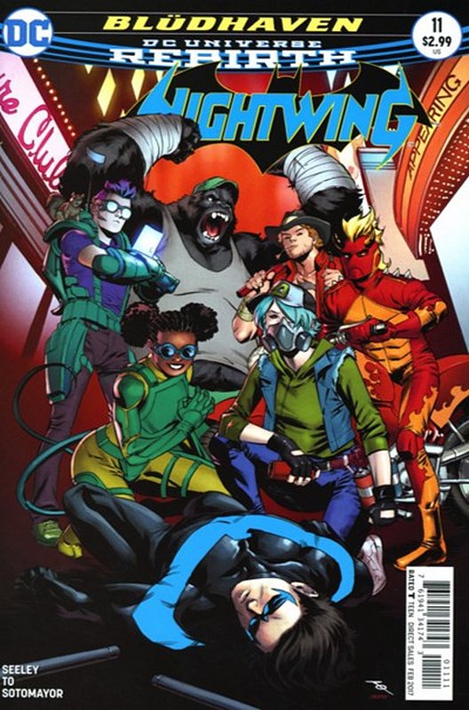 Cover of Nightwing (Vol 3) #11. One of 250,000 Vintage American Comics on sale from Krypton!