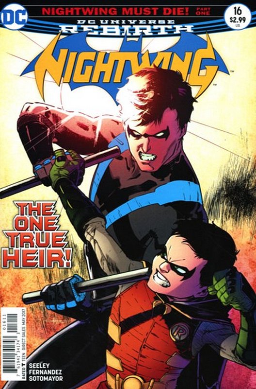 Cover of Nightwing (Vol 3) #16. One of 250,000 Vintage American Comics on sale from Krypton!