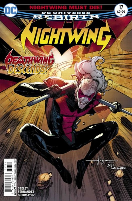Cover of Nightwing (Vol 3) #17. One of 250,000 Vintage American Comics on sale from Krypton!