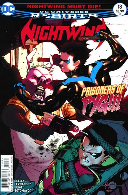 Cover of Nightwing (Vol 3) #18. One of 250,000 Vintage American Comics on sale from Krypton!