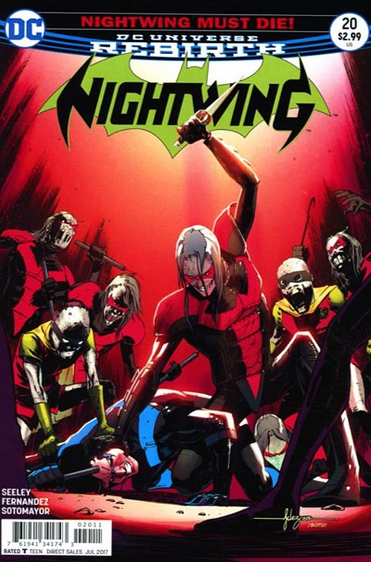Cover of Nightwing (Vol 3) #20. One of 250,000 Vintage American Comics on sale from Krypton!
