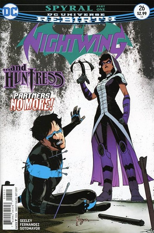 Cover of Nightwing (Vol 3) #26. One of 250,000 Vintage American Comics on sale from Krypton!