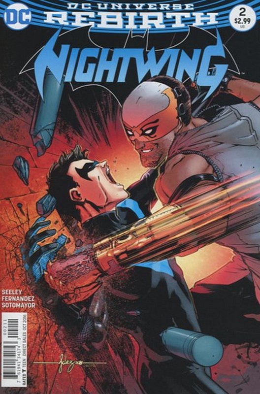Cover of Nightwing (Vol 3) #2. One of 250,000 Vintage American Comics on sale from Krypton!